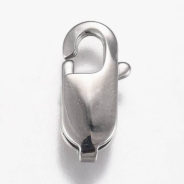 Non-Tarnish 316 Surgical Stainless Steel Lobster Claw Clasps