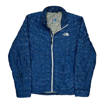 The North Face Puffer - Medium Blue Nylon | Size: medium