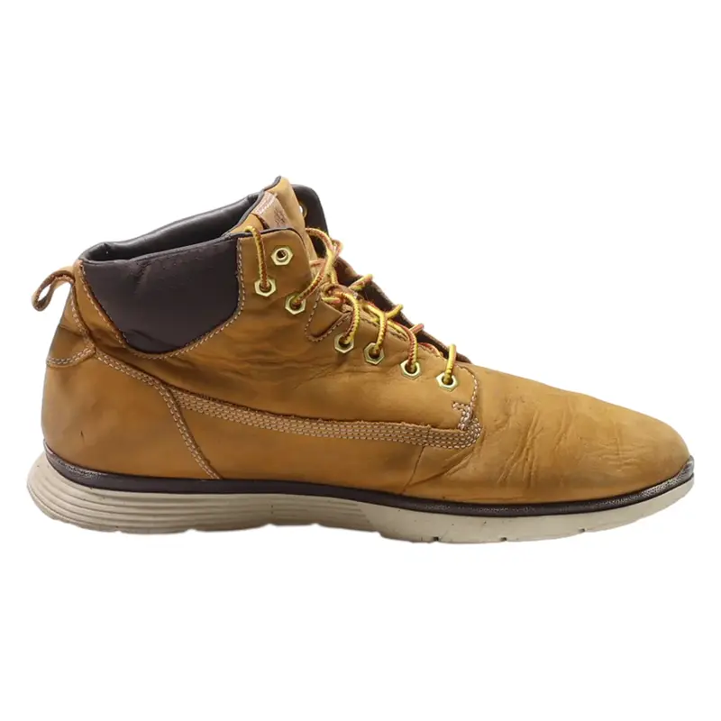 TIMBERLAND Chukka Boots Orange Suede Mens UK 8