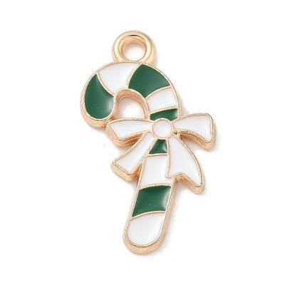 Christmas Theme Alloy Enamel Pendants