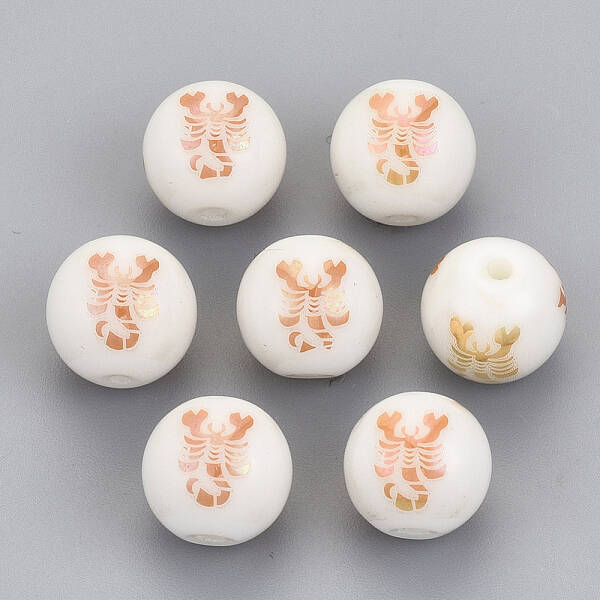 Electroplate Glass Beads