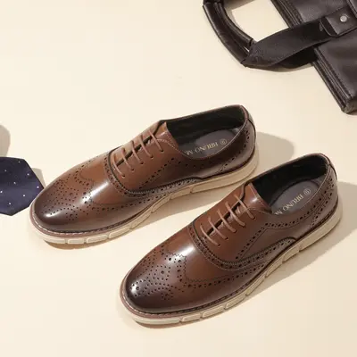 Bruno Marc [CrossFlex Neat Polish+] Men's Dress Sneakers Casual Oxford Formal Shoes-Men's Footwear