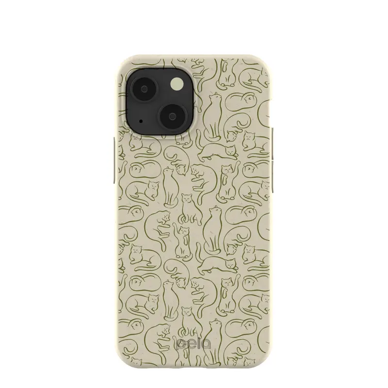 London Fog Say Meow iPhone 13 Mini Case