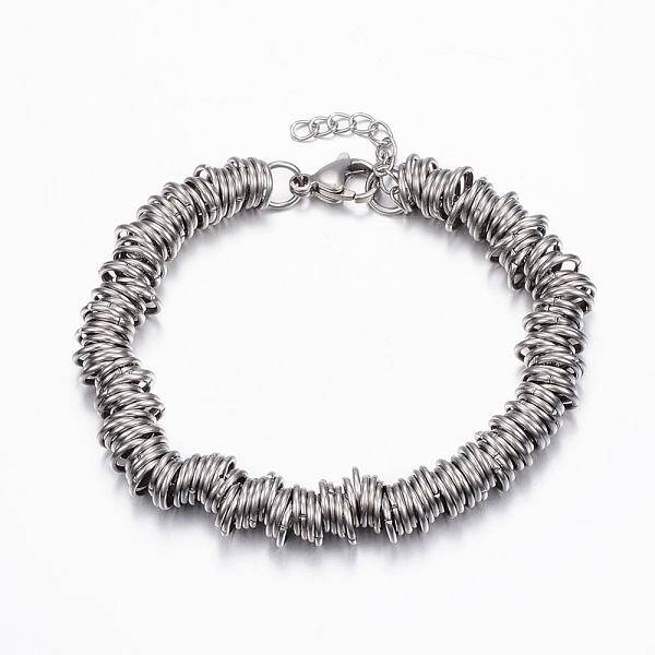 Tarnish Resistant 304 Stainless Steel Chain Bracelets