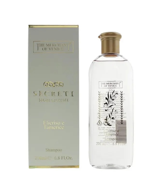 The Merchant Of Venice Elicriso E Tamerice Shampoo per Capelli Nutrimento 200 ml