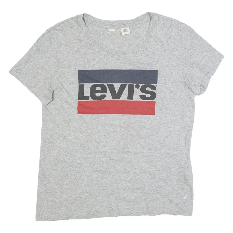 LEVI'S Mens T-Shirt Grey S