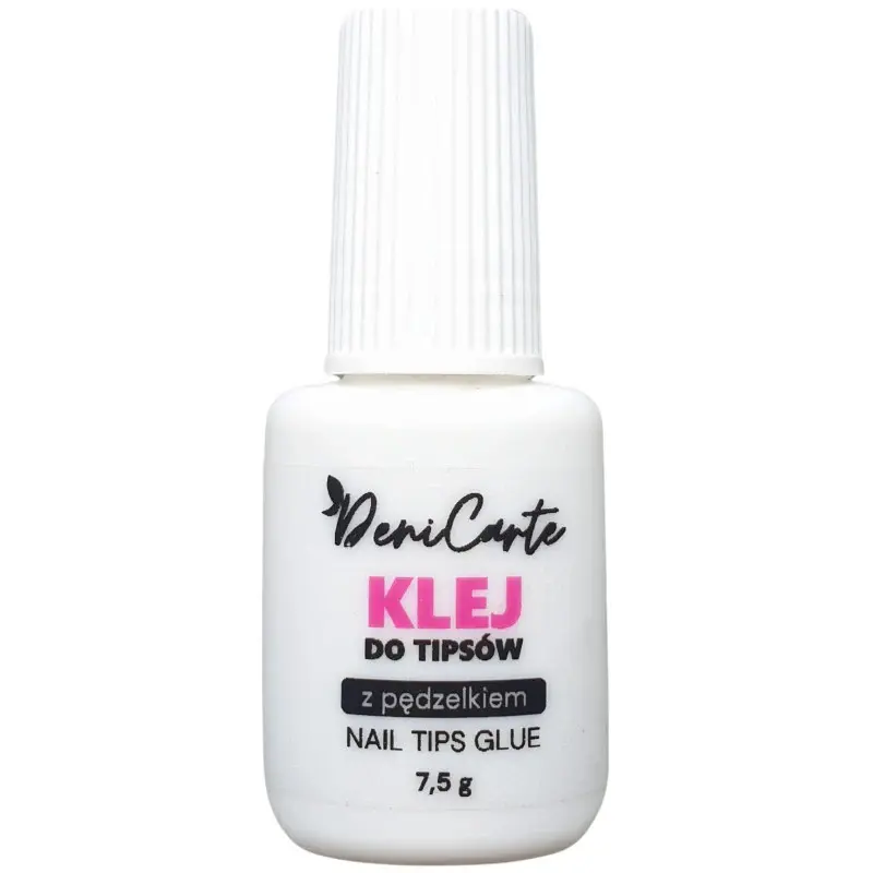 Transparent Glue Deni Carte - Nail Glue With Brush 7.5 G