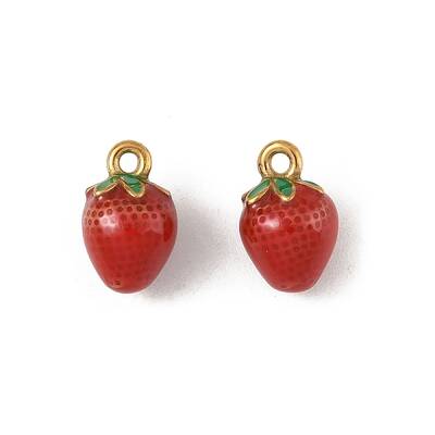 304 Stainless Steel Enamel Charms