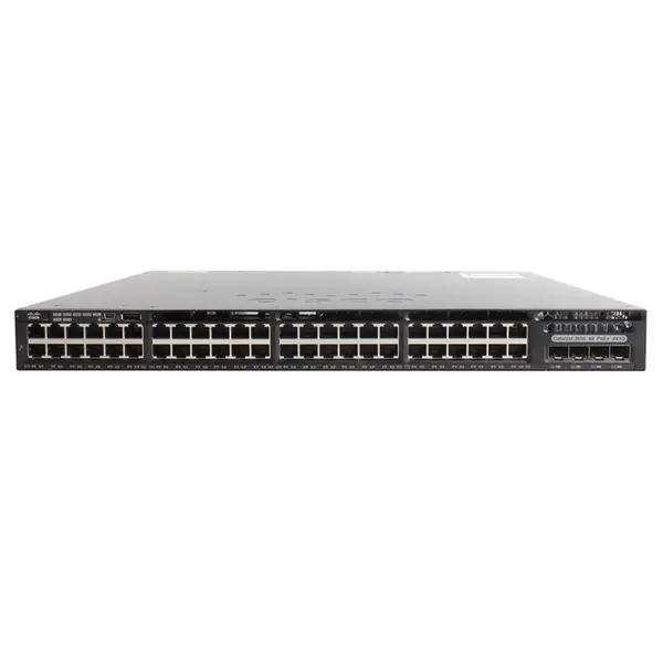 WS-C3650-48FS-L-A1 Cisco Catalyst 3650 Series 3650-48P 48 x Ports PoE+ 10/100/1000Base-T + 4 x SFP Uplink Ports Layer 3 Manag...