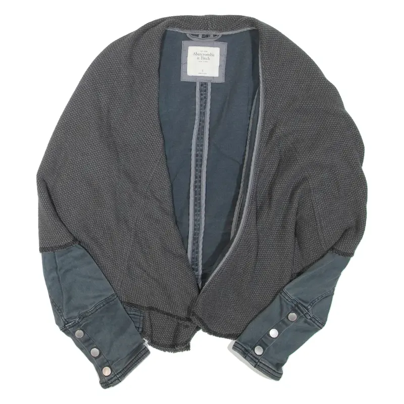 ABERCROMBIE & FITCH Womens Jacket Blue S