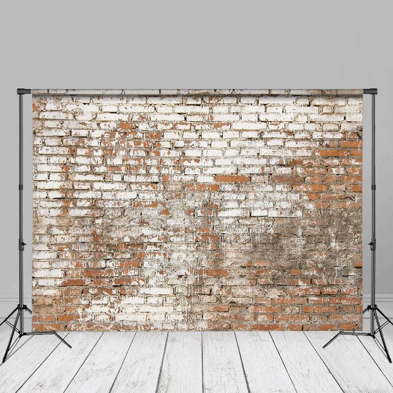 Vintage Brick Wall Photography Studio Backdrop - Aperturee