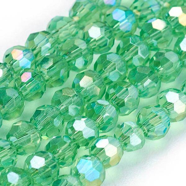 Electroplate Glass Beads Strands