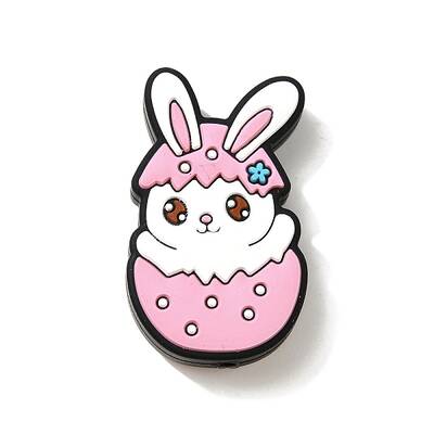Easter Themed Silicone Focal Beads
