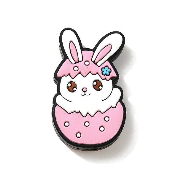 Easter Themed Silicone Focal Beads