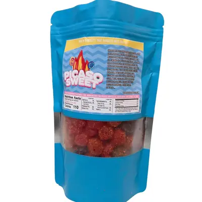 Chamoy Gushers 6oz Sweet Snack Candy Fruit Gusher Tiktok Bags - Delicious Flavor, Quality Ingredients Taste  Sugar Bonbon Cor...