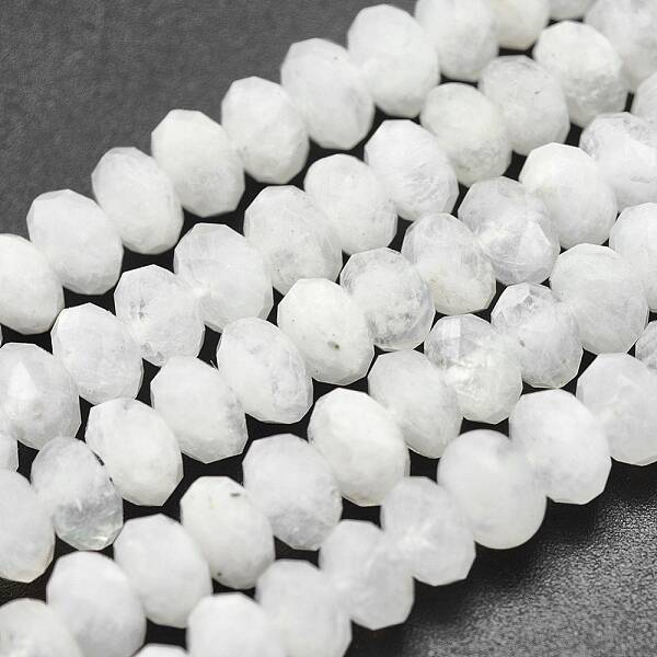 Natural Rainbow Moonstone Beads Strands