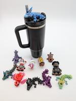 3D Printed Straw Buddies - Perfect for Any Tumbler