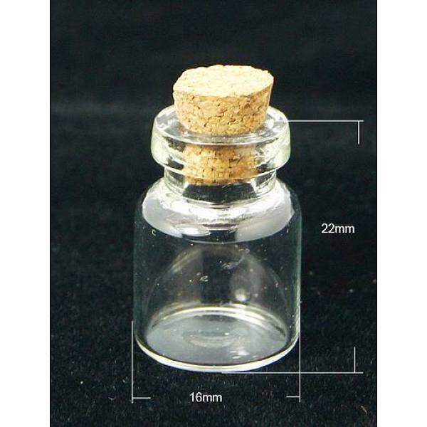 Glass Jar Bead Containers