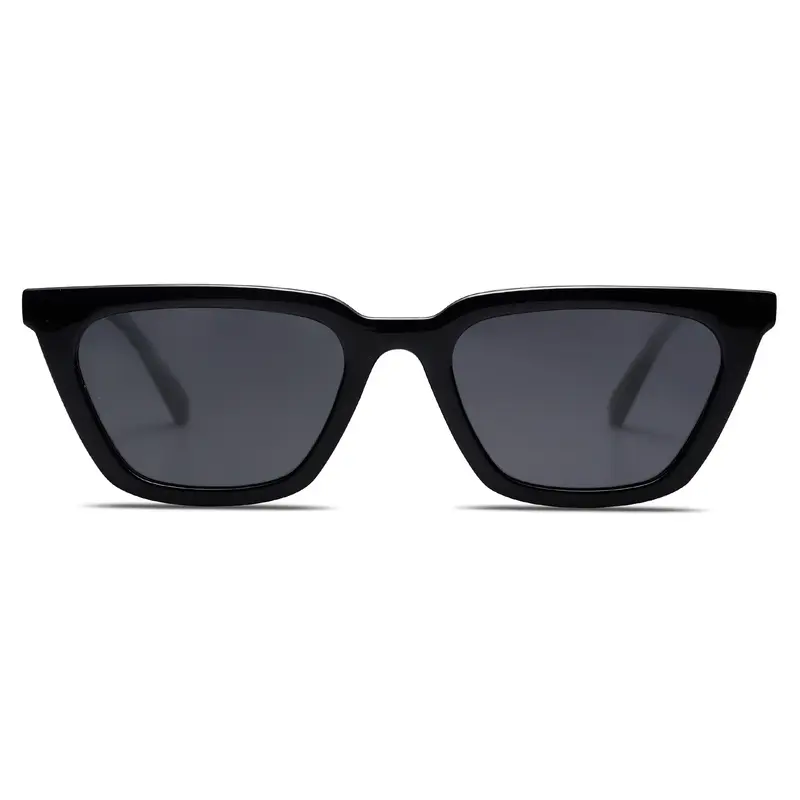 SOJOS Polarized Narrow Square Cateye Sunglasses for Women Retro Trendy Driving Glasses
