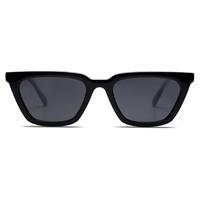 SOJOS Polarized Narrow Square Cateye Sunglasses for Women Retro Trendy Driving Glasses