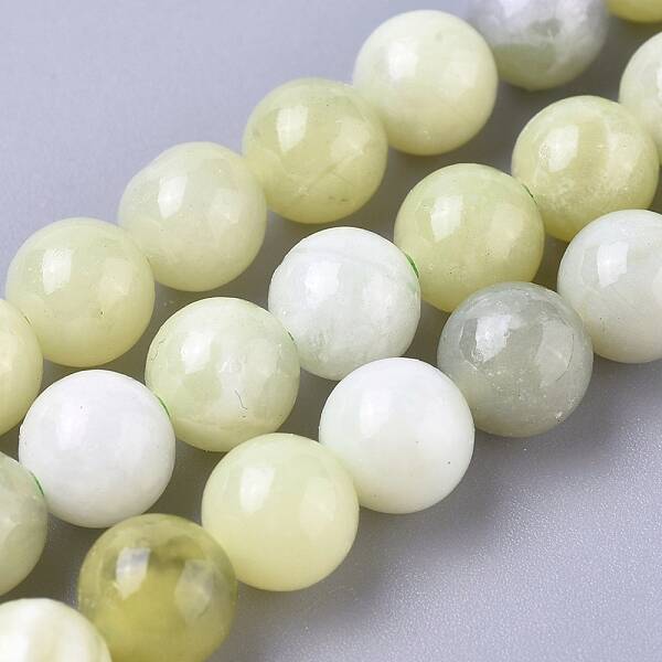 Natural Sinkiang Jade Beads Strands