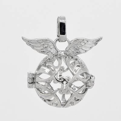 Brass Hollow Cage Pendants