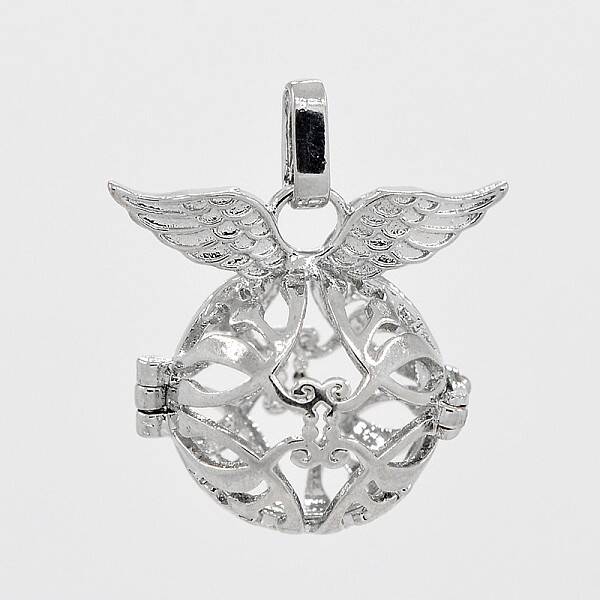Brass Hollow Cage Pendants
