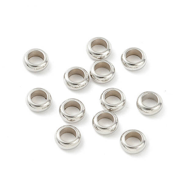 Non-Tarnish 201 Stainless Steel Spacer Beads