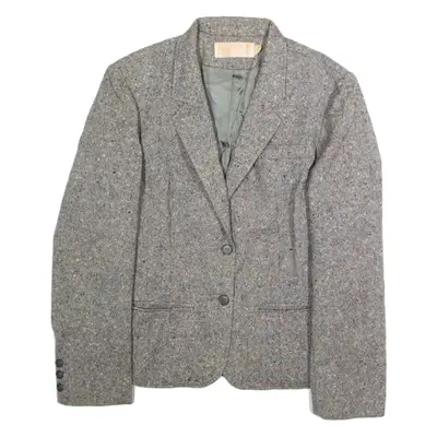 PENDLETON Womens Blazer Jacket Grey Wool L