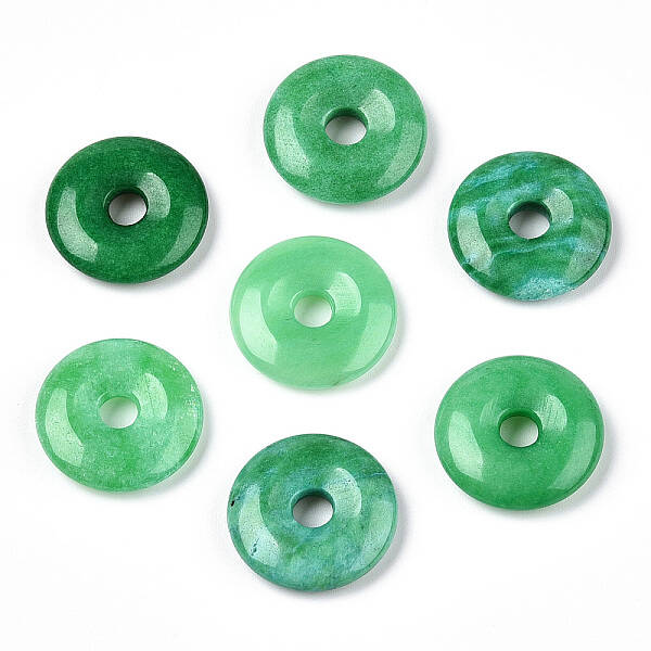 10Pcs Natural Malaysia Jade Pendants