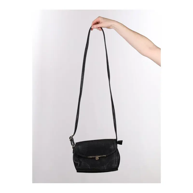 Unbranded Crossbody Bag - No Size Black Leather
