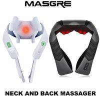 MASGRE Cordless Neck Massager & Wired Back Massager