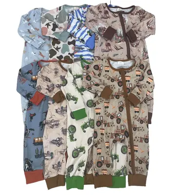 baby boy clothes deer hunting romper sleep wear newborn baby hunting zipper romper gift one-piececs baby  onesie