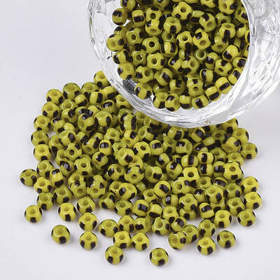 8/0 Grade A Round Glass Seed Beads
