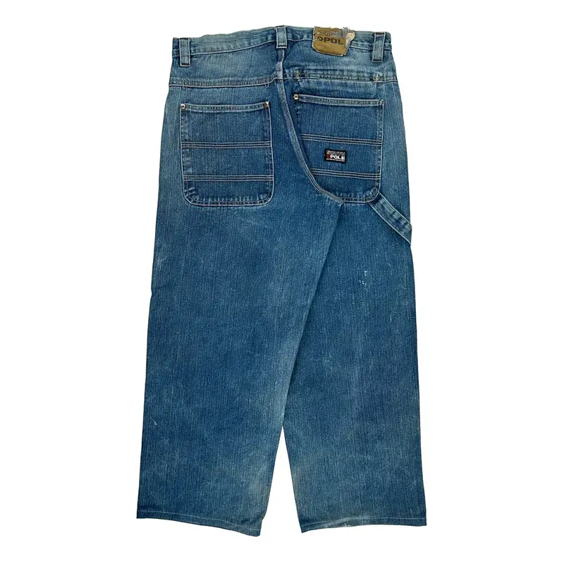 Southpole Carpenter Jeans - 34W 28L Blue Cotton