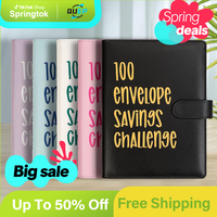 【Summer Deals】100 Envelopes Money Saving Challenge Binder Achieving Financial Goals with Budget Binders and Cash Envelope...