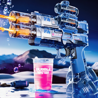 2-piece Set, Children And Adults Toy Water Gun, Rapid-fire Toy, Electric Water Gun, Upgraded Version, LED Barrel, Perfect For...