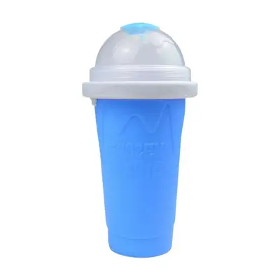 Ice Cream Frozen Cup, 1 Count Silicone Squeeze Water Bottle,funny Ice Cream Make Mug for Refrigerator School Office