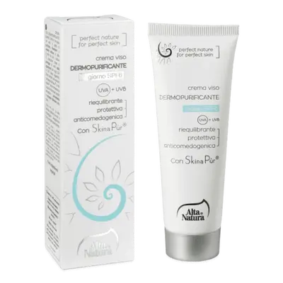 Dermopurifying Day Face Cream Spf6 Alta Natura 50ml