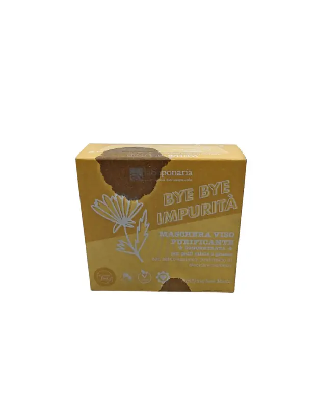 La Saponaria Impurified Purifying Face Mask. Stained Packaging