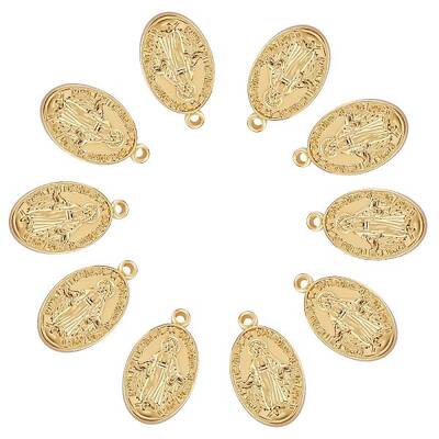 10Pcs Brass Pendants