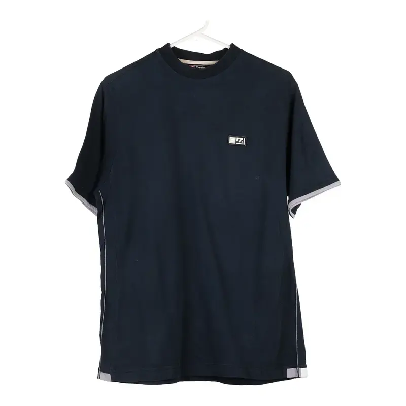 Lotto Polo Shirt - Medium Navy Cotton