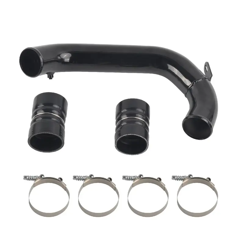 2008-2010 Ford F250 F350 F450 F550 6.4L Powerstroke Intercooler Pipe and Boot Kit Aluminum Cold Side Upgrade - KSP Performanc...