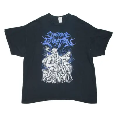 GILDAN Zombies Mens T-Shirt Black 2XL