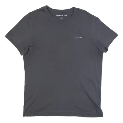 CALVIN KLEIN JEANS Slim Fit Mens T-Shirt Grey M
