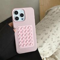 Fashion Phone Case with Phone Back Suction Cup, Shockproof Phone Protective Cover, Phone Accessory Compatible with iPhone 11 ...