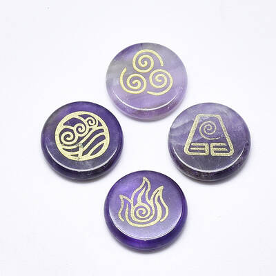 Natural Amethyst Cabochons