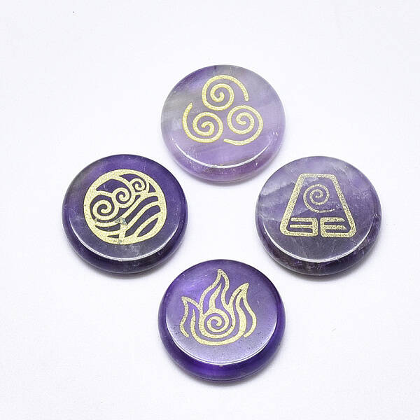 Natural Amethyst Cabochons