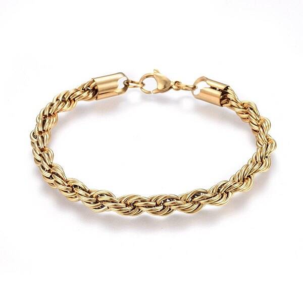 304 Stainless Steel Rope Chain Bracelets