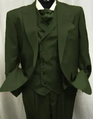 Classic Fit Suit - Pleated Pants - Athletic Fit Suits - Executive Cut Suit